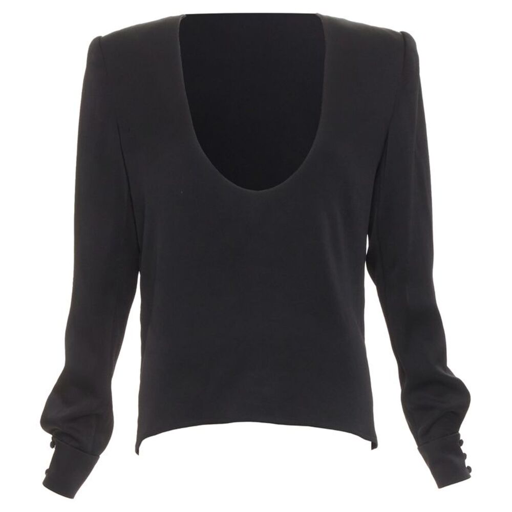 Alexandre Vauthier Padded Shoulder Top
